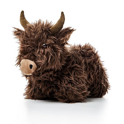 B&Q -  Highland Cow Doorstop / Weighted Novelty Decorative Animal / Autumn Home Décor