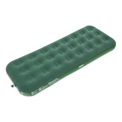 Milestone Camping 88129 Single Flocked Airbed from B&Q