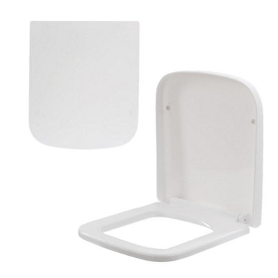 Anika Square Toilet Seat / Soft Close With Quick Release