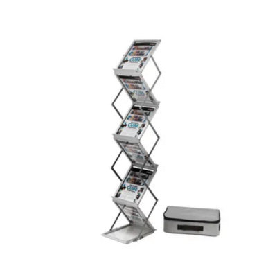 Deflecto Silver A4 Double Sided Folding Display Stand from B&Q