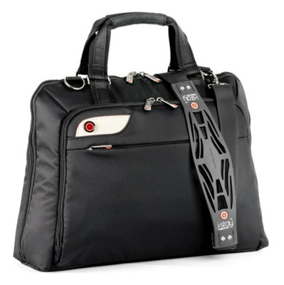I-Star I-Stay Ladies 15.6 16 Inch Laptop Bag With Non-Slip Shoulder Strap Black from B&Q