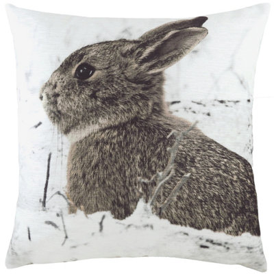 Evans Lichfield Photo Hare Printed Cushion Cover