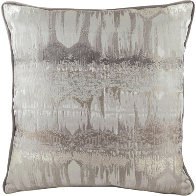 B&Q -  Inca Jacquard Piped Feather Filled Cushion