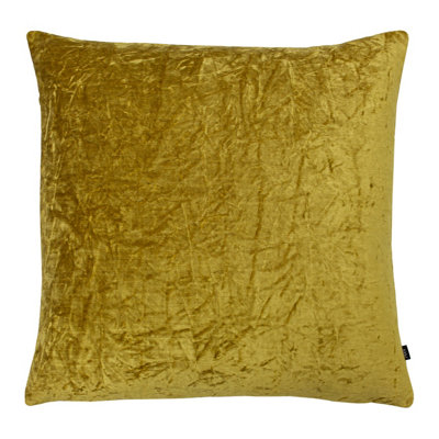 Ashley Wilde Kassaro Crushed Velvet Polyester Filled Cushion from B&Q