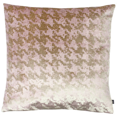 Ashley Wilde Nevado Houndstooth Jacquard Polyester Filled Cushion from B&Q