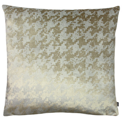 Ashley Wilde Nevado Houndstooth Jacquard Polyester Filled Cushion from B&Q