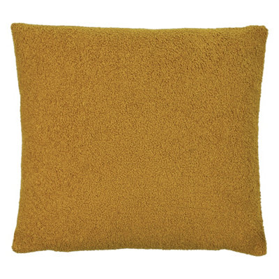 Furn. Malham Shearling Fleece Feather Filled Cushion from B&Q