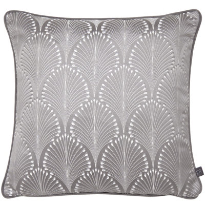 Prestigious Textiles Boudoir Jacquard Piped Polyester Filled Cushion from B&Q