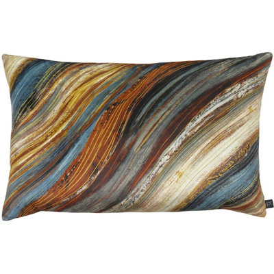 Prestigious Textiles Heartwood Velvet Polyester Filled Cushion from B&Q