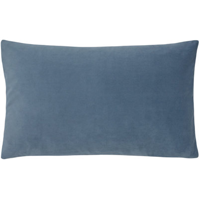 Paoletti Sunningdale Reversible Rectangular Velvet Polyester Filled Cushion from B&Q