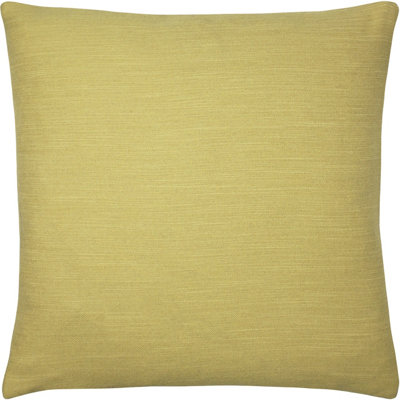 Evans Lichfield Dalton Slubbed Feather Filled Cushion from B&Q