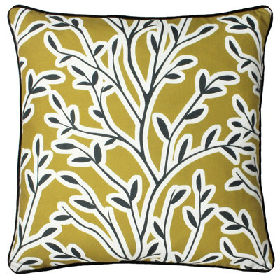 Furn. Annika Floral Feather Filled Cushion from B&Q