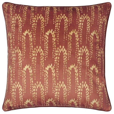 Furn. Wisteria Velvet Feather Filled Cushion from B&Q