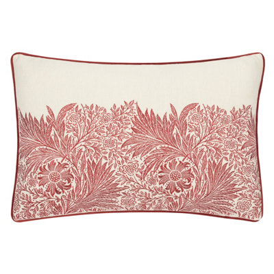 Morris & Co Cray Printed Feather Rich Cushion from B&Q
