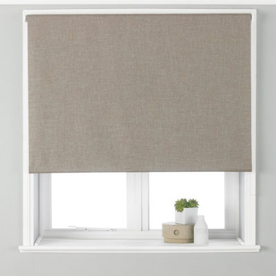 Riva Home Twilight Thermal 3-Pass Blackout Roller Blind from B&Q