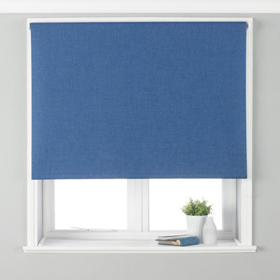 Riva Home Twilight Thermal 3-Pass Blackout Roller Blind from B&Q