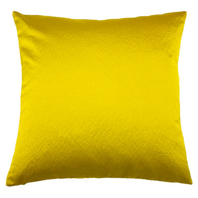 Paoletti Palmero Sateen Feather Filled Cushion from B&Q