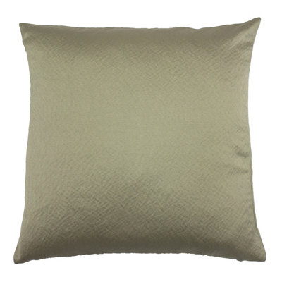Paoletti Palmero Sateen Feather Filled Cushion from B&Q