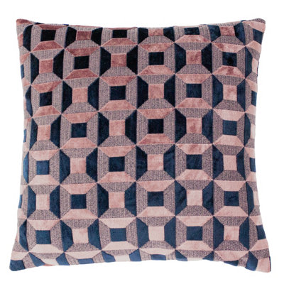 Paoletti Empire Velvet Jacquard Cushion Cover from B&Q