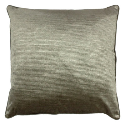 B&Q -  Stella Embossed Piped Polyester Filled Cushion