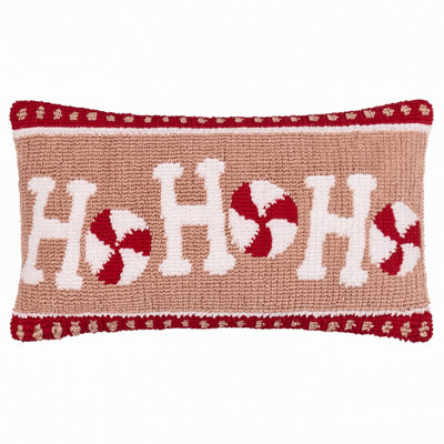 B&Q - Furn. Candy Ho Ho Ho Tufted Cushion Cover