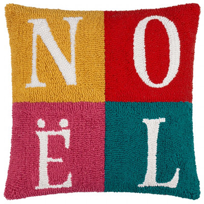 Furn. Noelle Loop Tufted Cushion Cover from B&Q