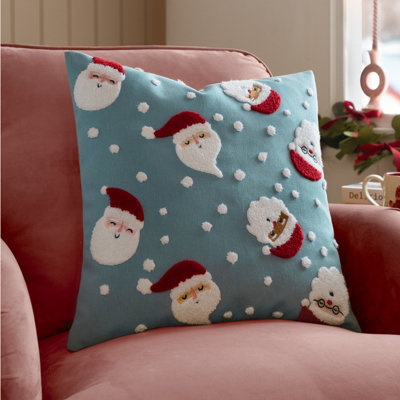 Furn. Santas Tufted Feather Filled Cushion