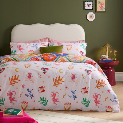 furn. Furn Seraphine Reversible Duvet Cover Set from B&Q