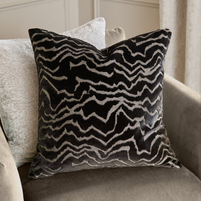 B&Q -  Tierra Cut Velvet Cushion Cover