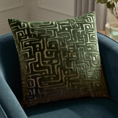 HÖEM Hoem Soren Cut Velvet Feather Filled Cushion