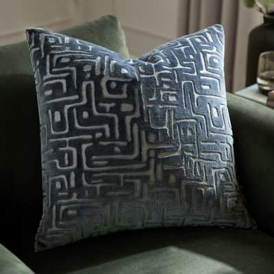 HÖEM Hoem Soren Cut Velvet Polyester Filled Cushion