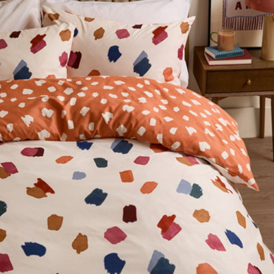 Duvet Day Astrid Reversible Soft Touch Duvet SetSingle, from B&Q