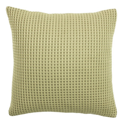 Furn. Rowan Waffle Knit Polyester Filled Cushion from B&Q