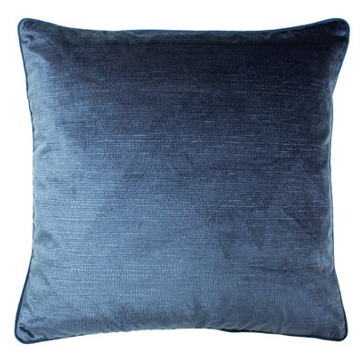 B&Q -  Stella Embossed Piped Polyester Filled Cushion