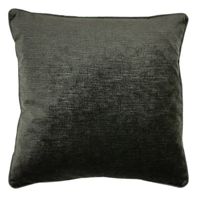 B&Q -  Stella Embossed Piped Feather Filled Cushion