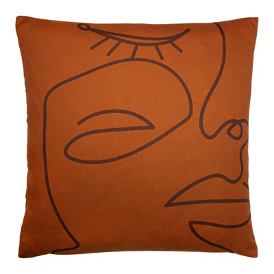 Furn. Karma Abstract Feather Filled Cushion from B&Q