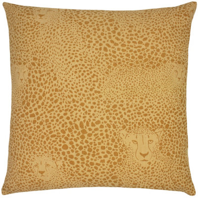 Furn. Hidden Cheetah 100% Cotton Cushion Cover from B&Q