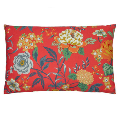Furn. Azalea Floral Polyester Filled Cushion from B&Q