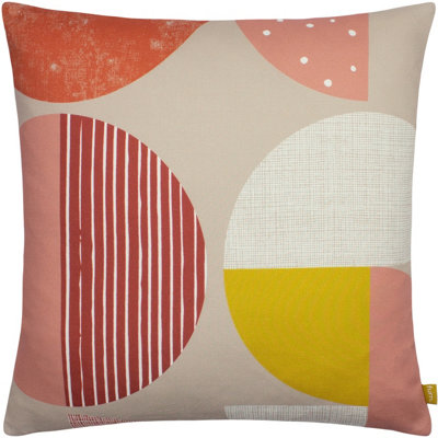 Furn. Nomello Abstract 100% Recycled Feather Filled Cushion from B&Q