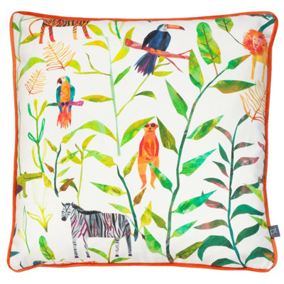 Prestigious Textiles Hide And Seek Kids Piped Feather Filled Cushion from B&Q