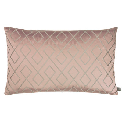 Prestigious Textiles Pivot Geometric Jacquard Feather Filled Cushion from B&Q