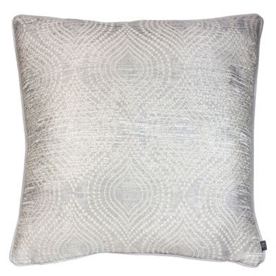 Prestigious Textiles Radiance Geometric Patterned Polyester Filled Cushion from B&Q