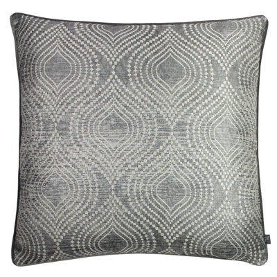 Prestigious Textiles Radiance Geometric Polyester Filled Cushion from B&Q