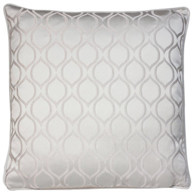 Prestigious Textiles Solitare Geometric Printed Piped Polyester Filled Cushion from B&Q