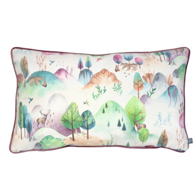 Prestigious Textiles Woodland Walk Kids Animal Feather Filled Cushion from B&Q