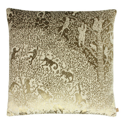 Kai Tilia Exotic Jacquard Feather Filled Cushion from B&Q