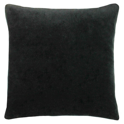 Furn. Solo Velvet Feather Filled Cushion from B&Q