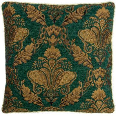 Paoletti Shiraz Traditional Jacquard Polyester Filled Cushion from B&Q