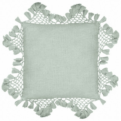 Yard Anko Macramé Tassel Cushion Cover from B&Q