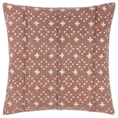 Yard Helm Organic Woven Feather Filled Cushion from B&Q